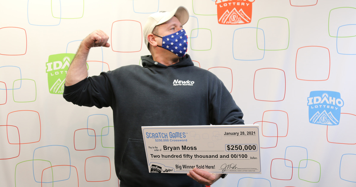 Man wins sixth Idaho lottery, takes home $ 250,000 this time