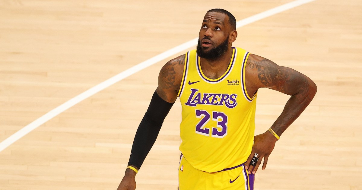LeBron James calls heckler kicked out of Lakers game ‘Courtside Karen’