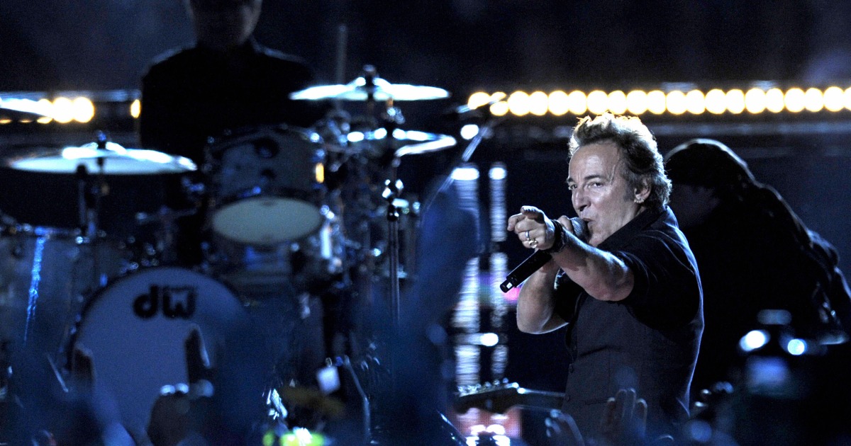 Bruce Springsteen arrested in New Jersey National Park on suspicion of drunk driving