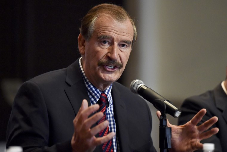 Image: Former Mexican President Vicente Fox
