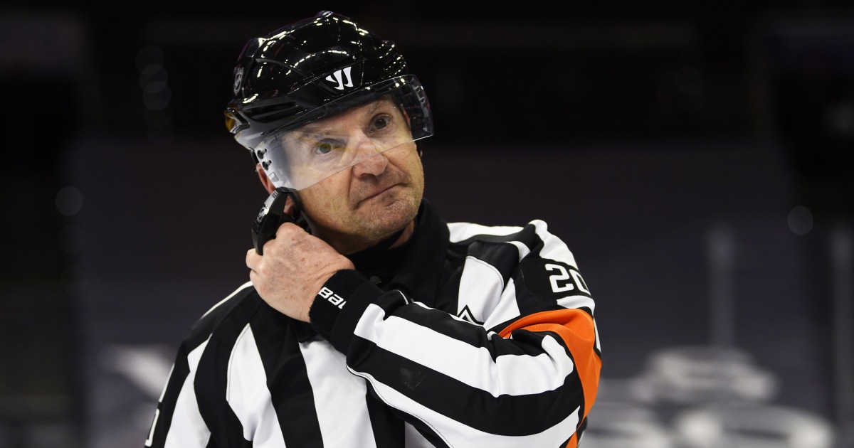 NHL dismisses referee Tim Peel after a hot microphone captures him saying he “wanted” to take the penalty