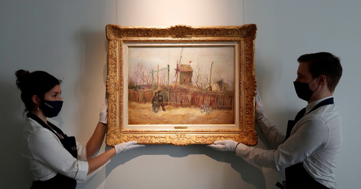 Van Gogh’s rare masterpiece, ‘Street Scene in Montmartre’, sells for $ 15.4 million