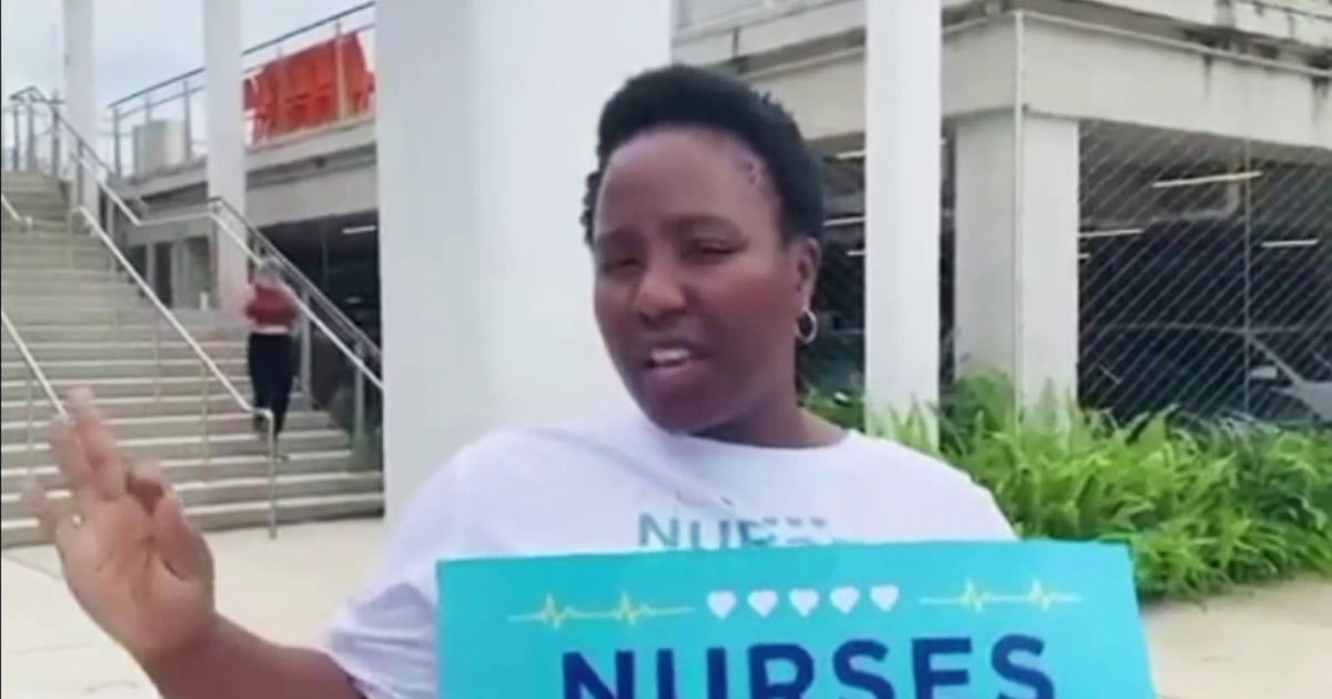 Florida nurse accused of threatening to kill Vice President Kamala Harris