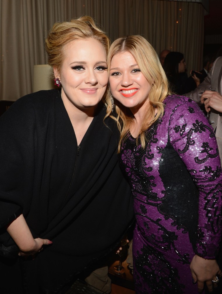 Adele and Kelly Clarkson