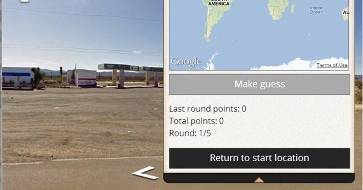 Find yourself with Geoguessr