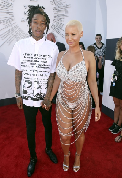 VMAs naughtiest look? The award goes to risque Amber Rose ...
